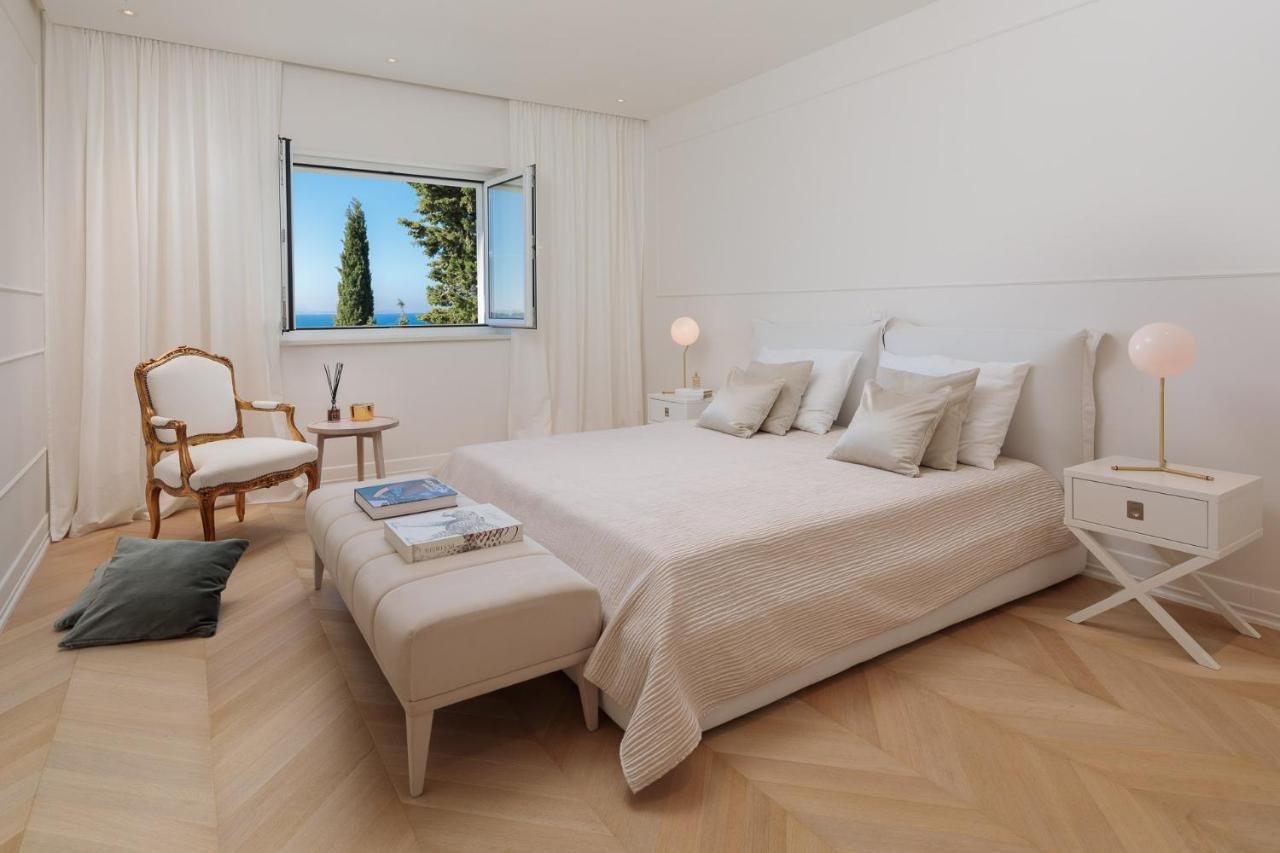 Luxury Seafront Villa Primosten Glamour With Private Pool, Sauna And Gym At The Beach In Primošten Exterior foto